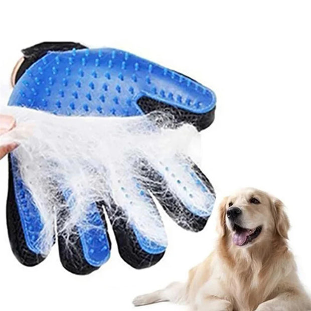 Silicone Pet Grooming Gloves Cats Hair