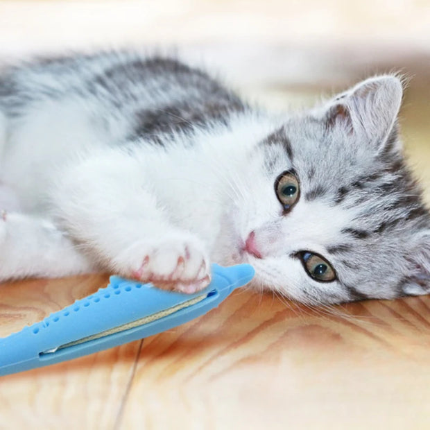 Cat Teeth Brushing Toy Teeth Cleaning Cat