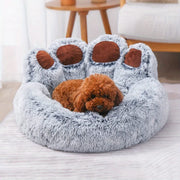 Dog Bed Cat Pet Sofa Cute Bear Paw Shape