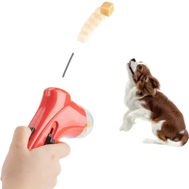 Dog Snack Catapult Launcher Dog Cat