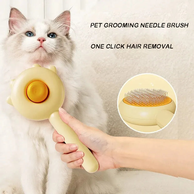 Cat Combs Pet Grooming Needle Brush