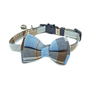 Pet Breakaway Cat Collar Bow Tie Bell