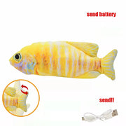 Pet Cat Toy Simulation Electric Fish Built-in