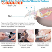 Professional Pet Nail Clipper with Safety