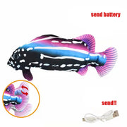 Pet Cat Toy Simulation Electric Fish Built-in