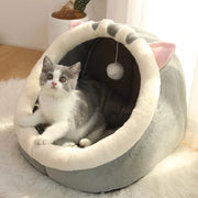 Deep Sleep Cat Bed Cartoon Pet Bed