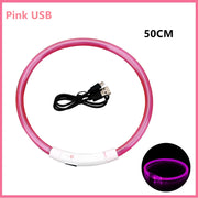 USB Rechargeable Luminous Collar  Dog