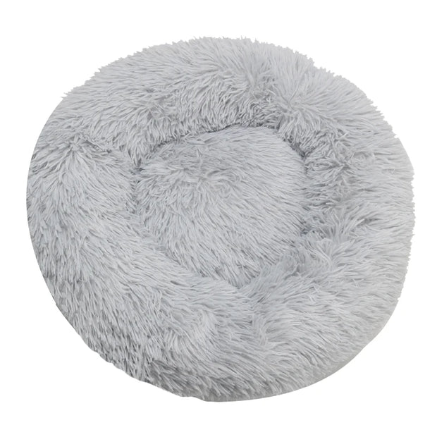 Round Dog Bed Winter Warm Cat Bed