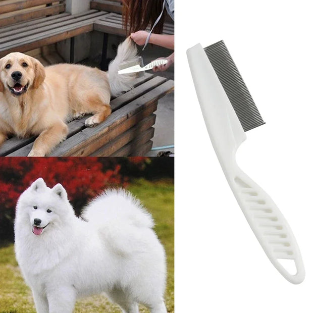 Pet Grooming Flea Comb Stainless Steel