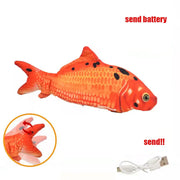 Pet Cat Toy Simulation Electric Fish Built-in