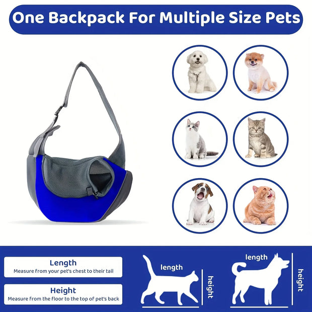 Dog out backpack,Dog Sling Carrier Mesh