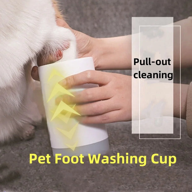 Pet Foot Washer Cup Silicone Soft Foot