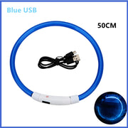 USB Rechargeable Luminous Collar  Dog