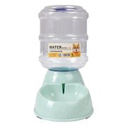 Dog Automatic Feeders Plastic Water Bowl