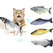 Pet Cat Toy Simulation Electric Fish Built-in