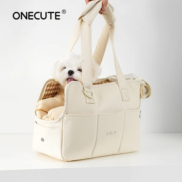 Puppy Go Out Portable Shoulder Handbag Dog