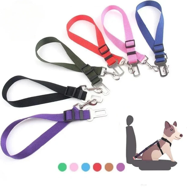 Adjustable Pet Cat Dog Car Seat Belt