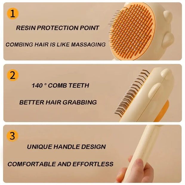 Cat Combs Pet Grooming Needle Brush