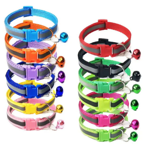 Colors Reflective Breakaway Cat Collar