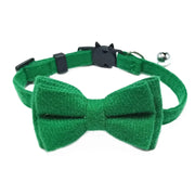 Pet Breakaway Cat Collar Bow Tie Bell