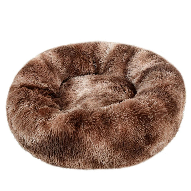 Round Dog Bed Winter Warm Cat Bed